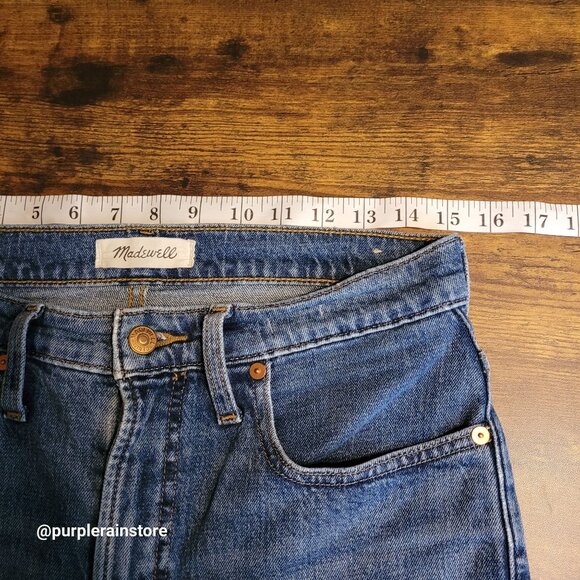 Madewell Jeans 30 Perfect Vintage High Rise Alstyne Wash N1323 Tummy Control - Picture 8 of 13